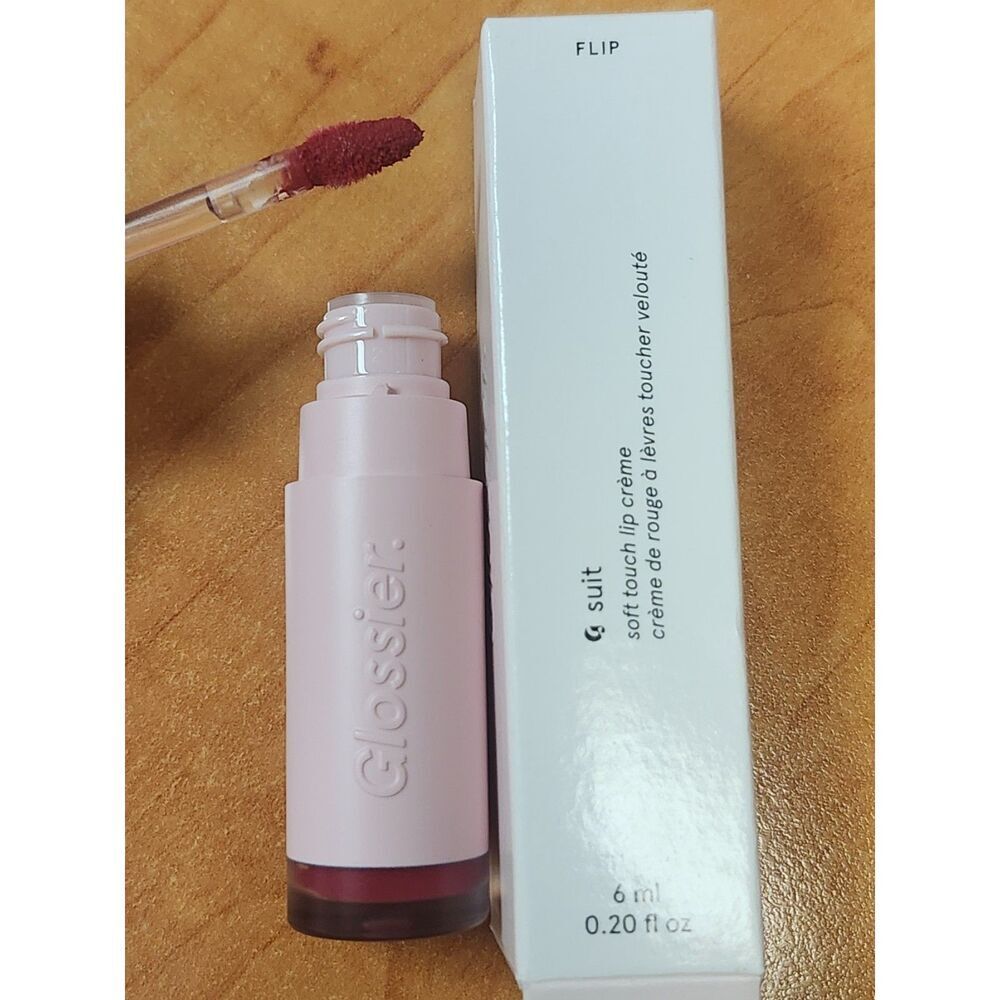 Glossier G Suit Soft Touch Lip Crème - Shade: Flip (Brand New in Box)